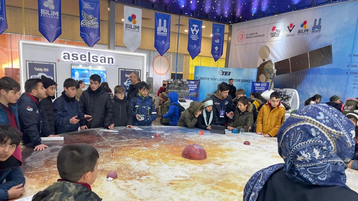 Erzurum Büyükşehir Belediyesi'nin Düzenlediği Kış Bilim Festivaline Katılım Sağladık